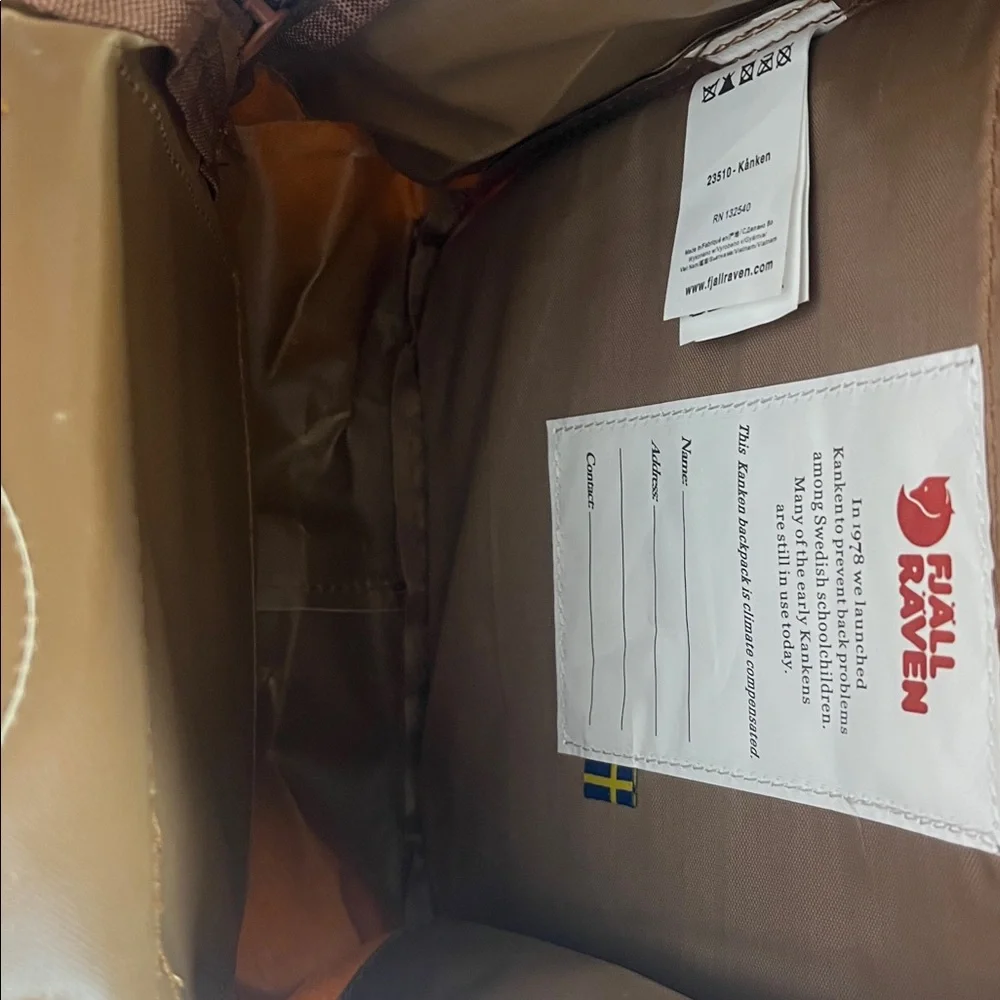 Fjallraven mini convertible backpack BRAND NWT - Picture 3 of 7